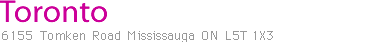 gg@6155  Tomken  Road  Mississauga  ON  L5T 1X3