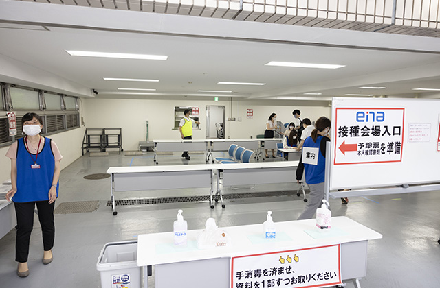 入口外観・受付